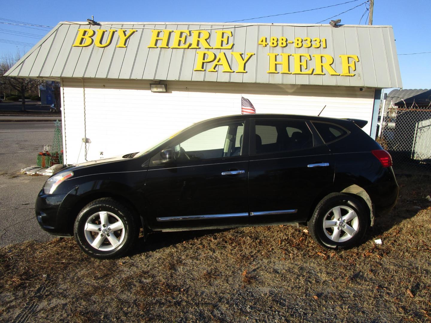 2013 Black Nissan Rogue (JN8AS5MV4DW) , located at 2553 Airline Blvd, Portsmouth, VA, 23701, (757) 488-8331, 36.813889, -76.357597 - Down Payment: $999 Weekly Payment: $100 APR: 23.9% Repayment Terms: 42 Months ***CALL ELIZABETH SMITH - DIRECTOR OF MARKETING @ 757-488-8331 TO SCHEDULE YOUR APPOINTMENT TODAY AND GET PRE-APPROVED RIGHT OVER THE PHONE*** - Photo#0